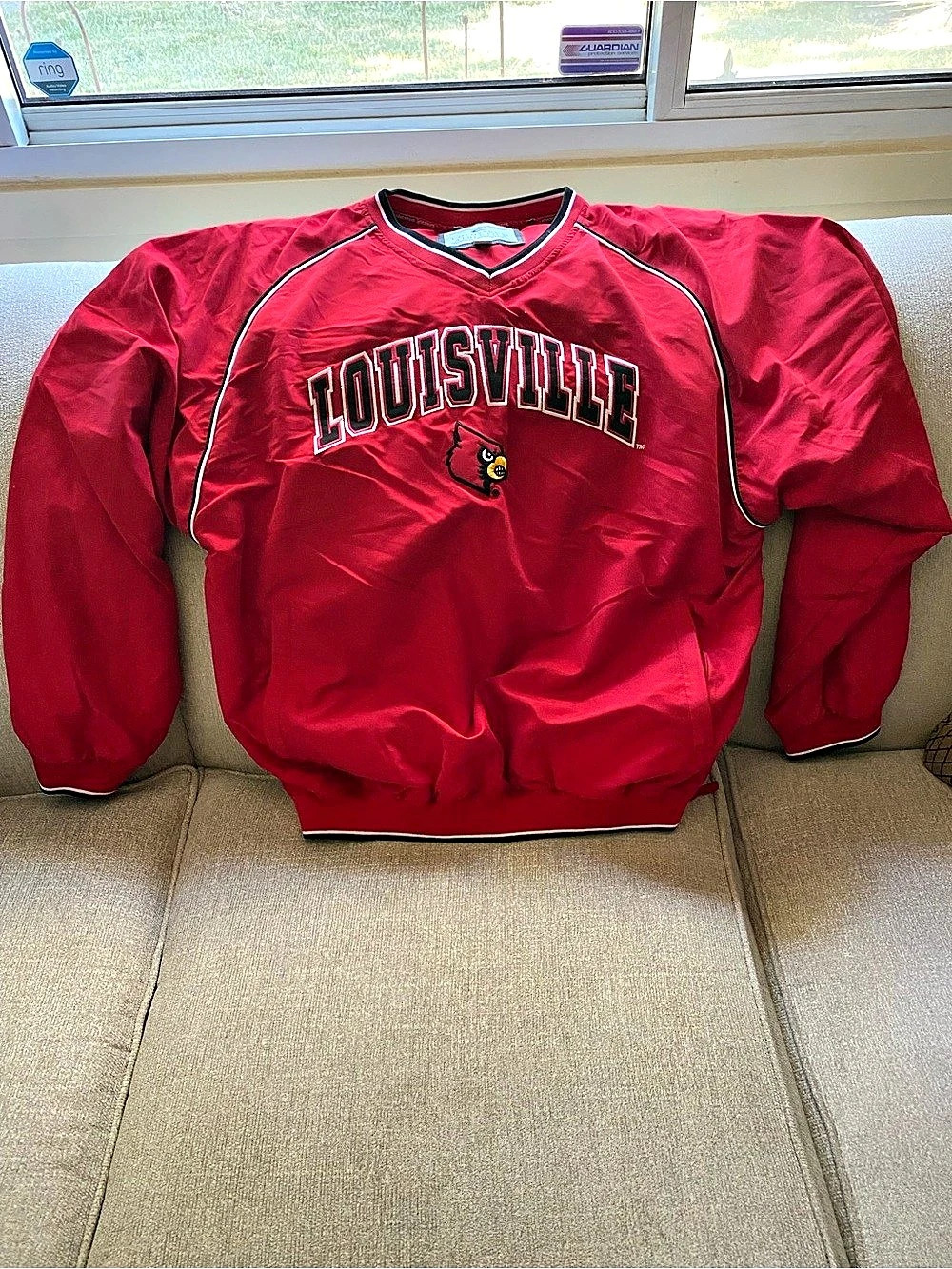 Logo Athletic Louisville Cardinals pullover Red XL